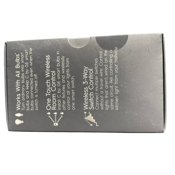 NEW! GE on/off Smart Switch. All Bulbs. Schedules/voice control. - Picture 2 of 3